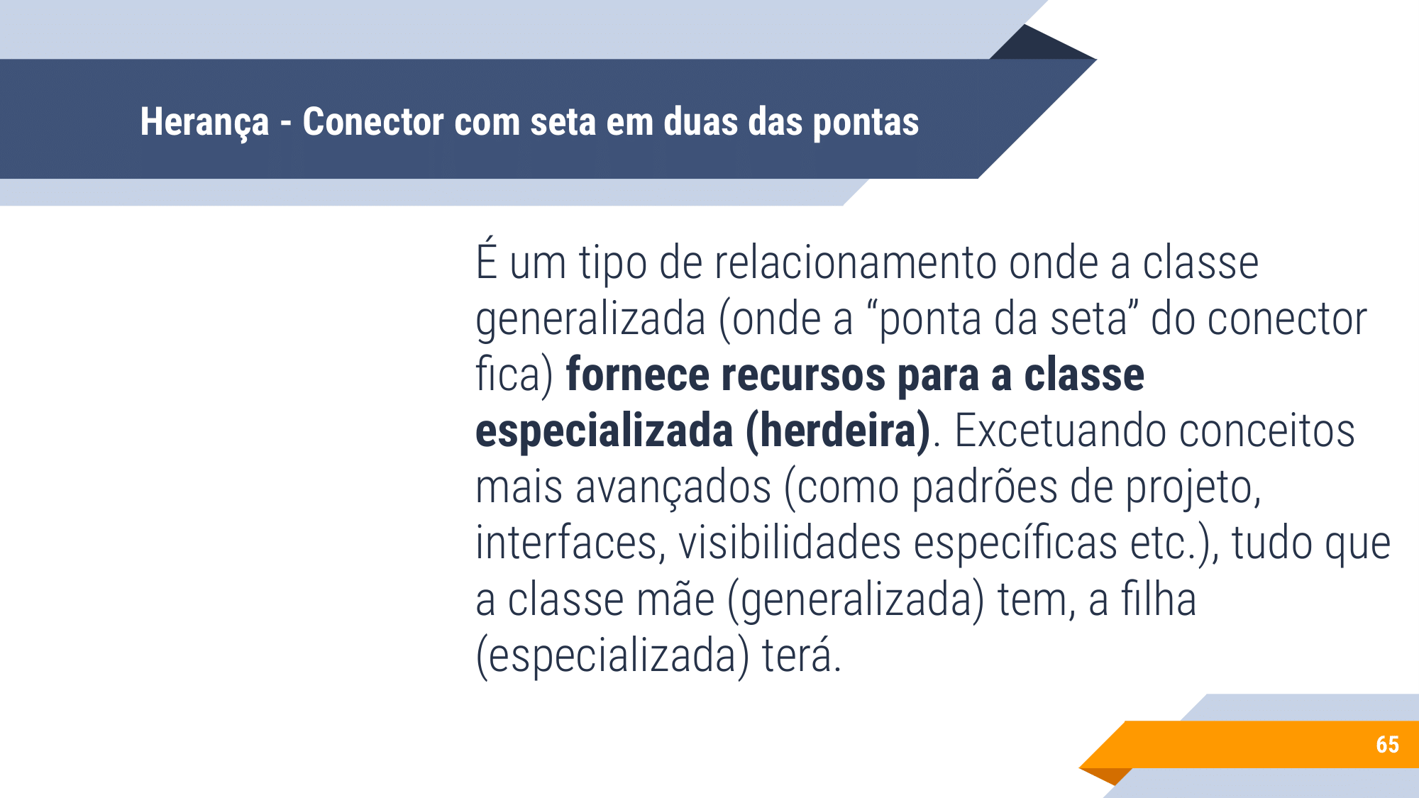 Aula 2 - UML Classe, Herança-65