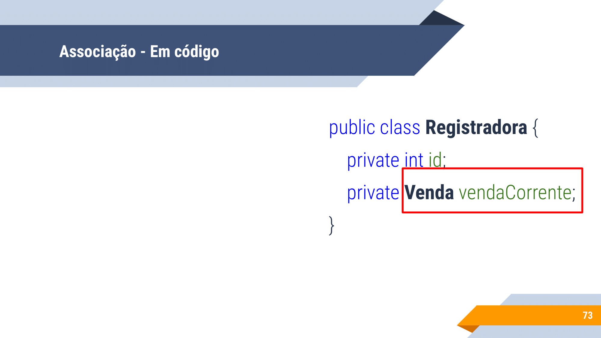 Aula 2 - UML Classe, Herança-73