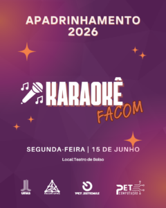 Leia mais sobre o artigo PET Sistemas e PET Computação realizam Karaokê – 2026